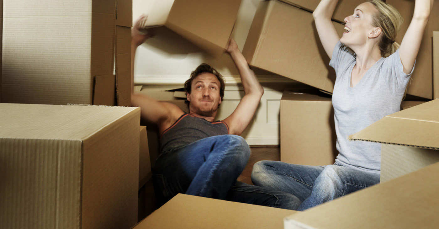 Buffalo NY Movers moving boxes in the home Moving Company Buffalo, NY